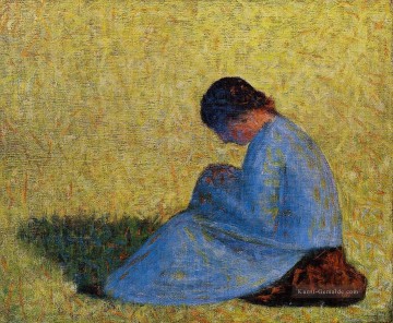  sitzt Galerie - Bäuerin im Gras 1883 saß